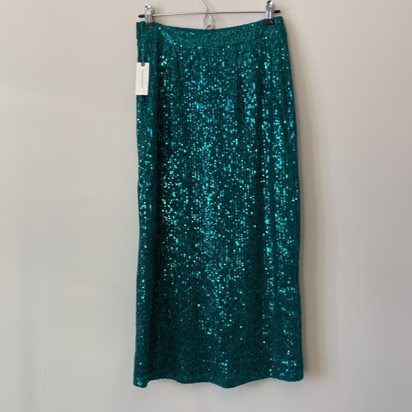 Anthropologie Sequin Midi Skirt- Size XS - Picture 2 of 8